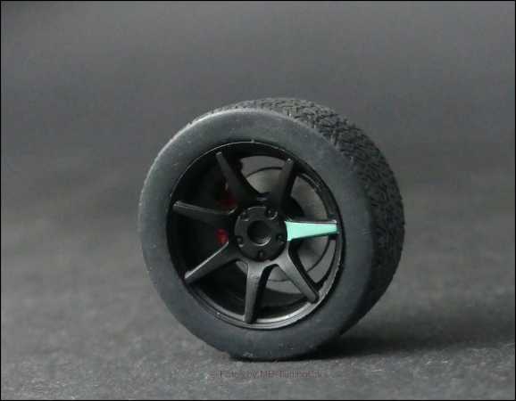 1:18 BMW E30 M3 EVO Tiffany Felgensatz